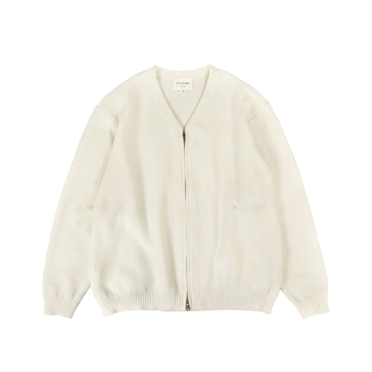 STILL BY HAND(スティル バイ ハンド)Cotton Wool Zip Cardigan【KN02263】