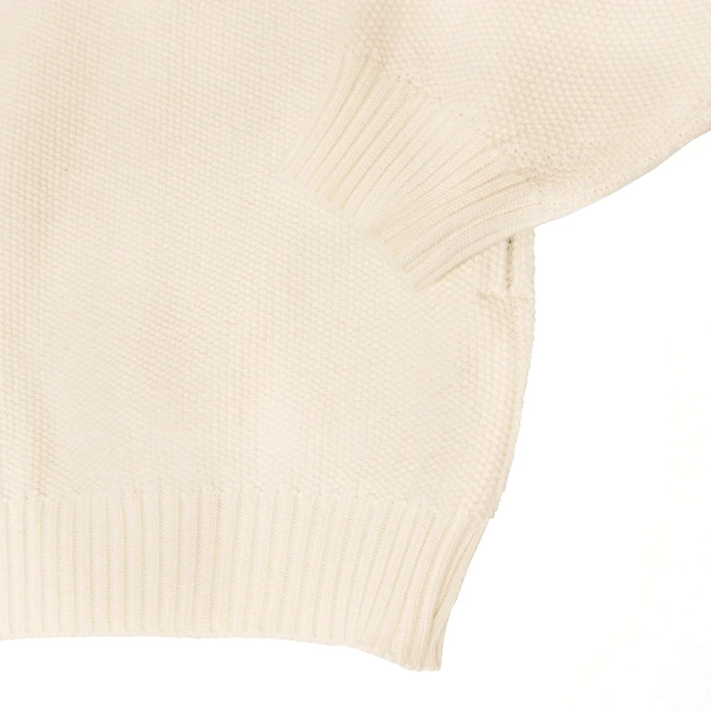STILL BY HAND(スティル バイ ハンド)Cotton Wool Zip Cardigan【KN02263】
