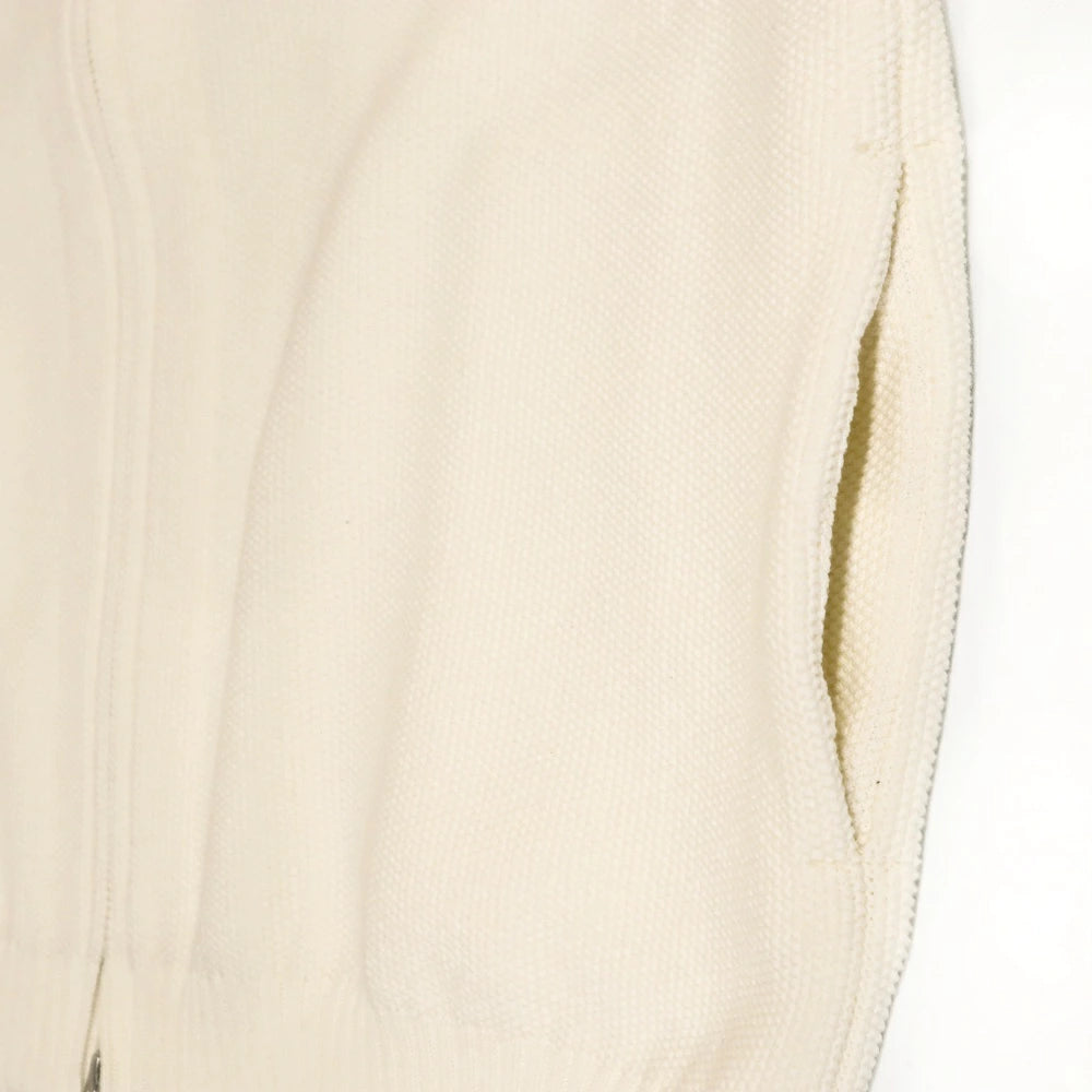STILL BY HAND(スティル バイ ハンド)Cotton Wool Zip Cardigan【KN02263】