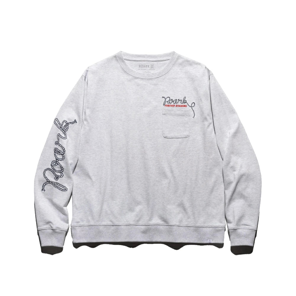 ROARK(ロアーク)"ROAMING" 14oz H/W L/S TEE【RLTJHW1251-HGY】