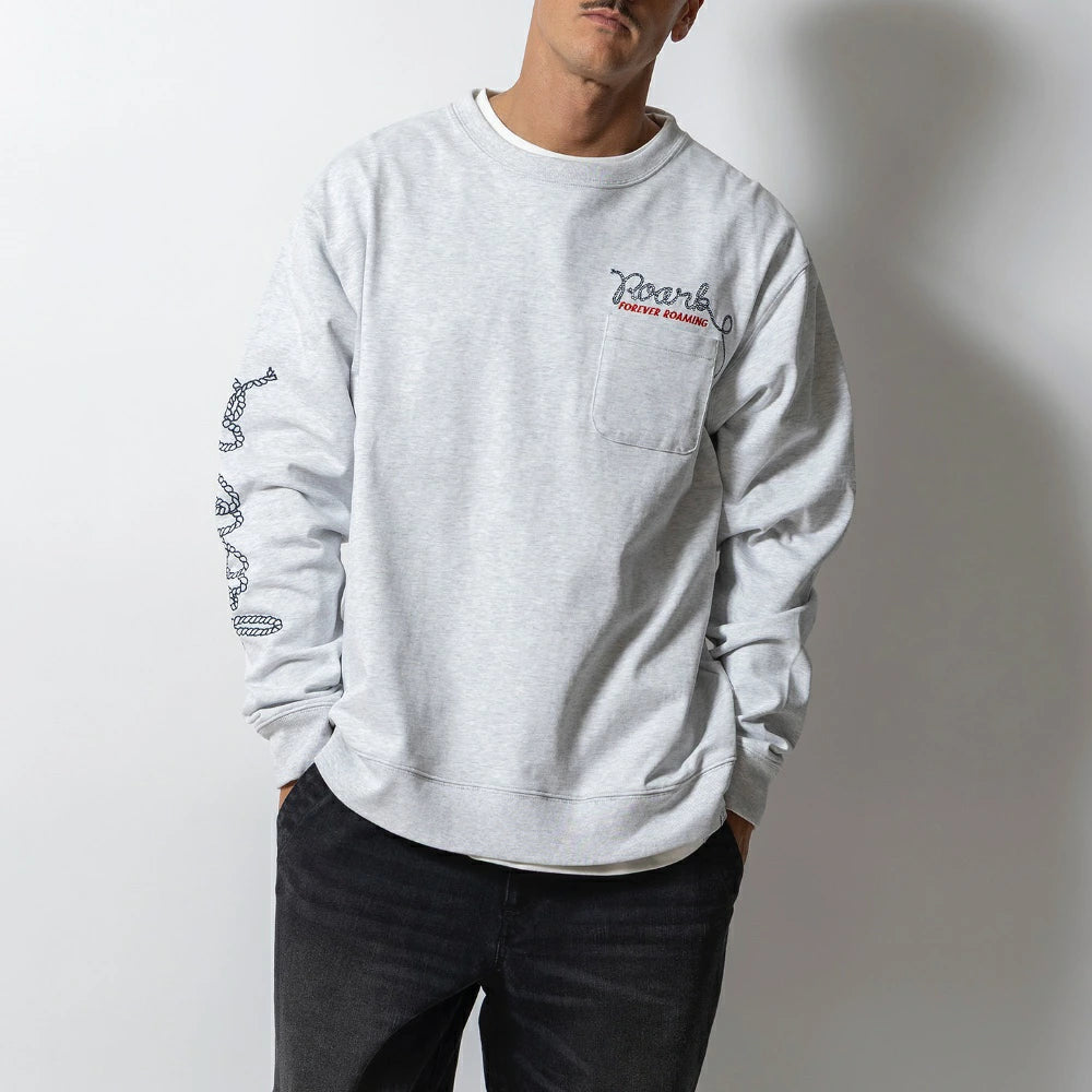 ROARK(ロアーク)"ROAMING" 14oz H/W L/S TEE【RLTJHW1251-HGY】