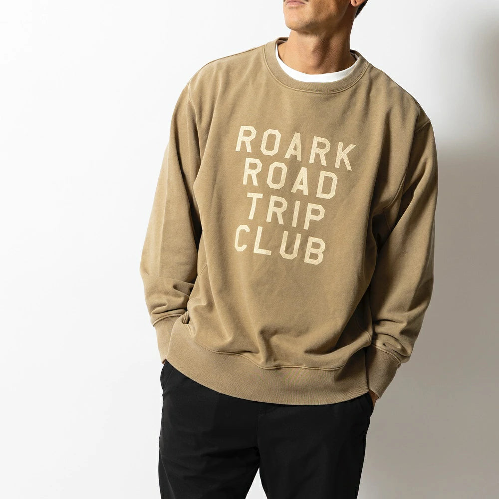 ROARK(ロアーク)"ROAD TRIP" CREW SWEAT【RSWJ1254-TOB】