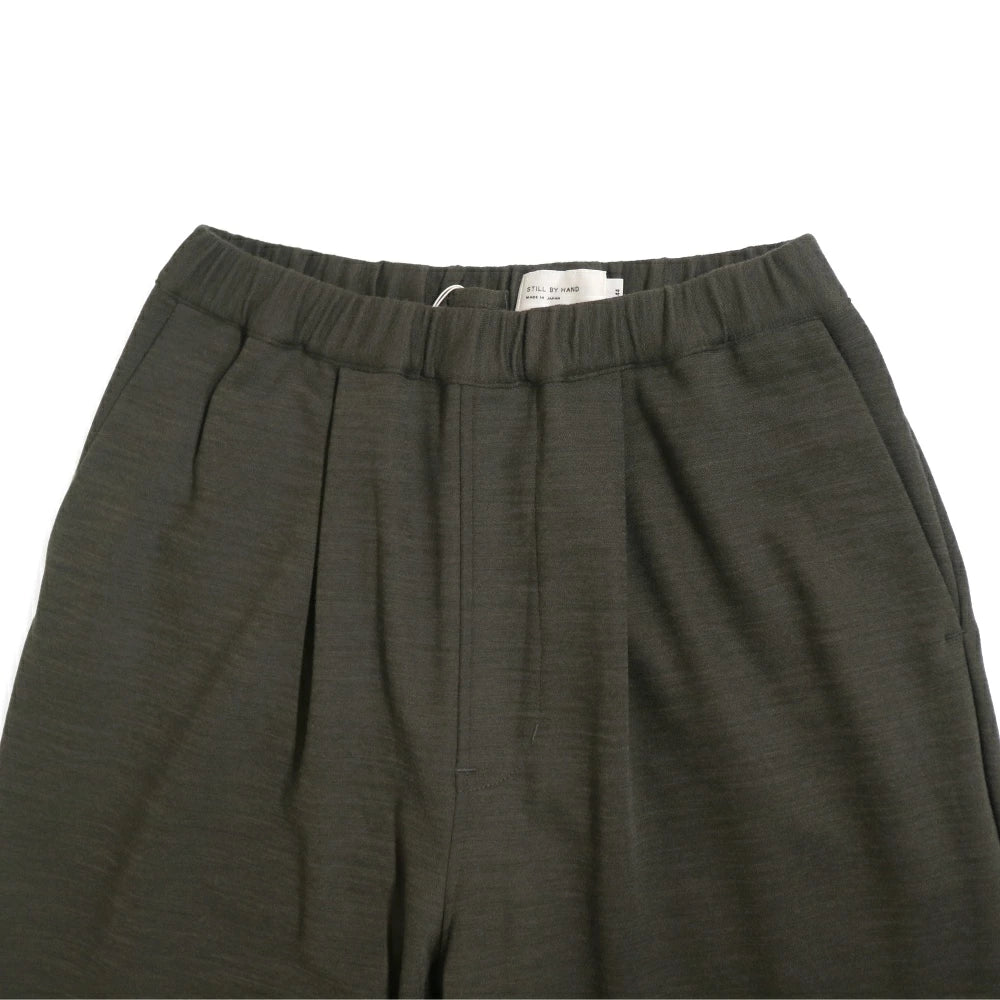 STILL BY HAND(スティル バイ ハンド)Wool Jersey Wide Pants【CS06263】