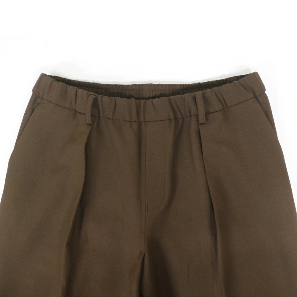 LAMOND(ラモンド)Double Weave Wide Trousers【LM-P-141】