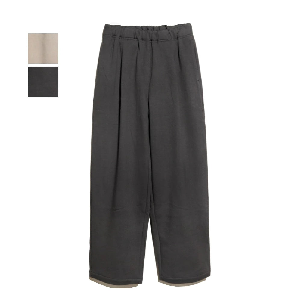STILL BY HAND(スティル バイ ハンド)Cotton Sweat Wide Pants【CS01263】