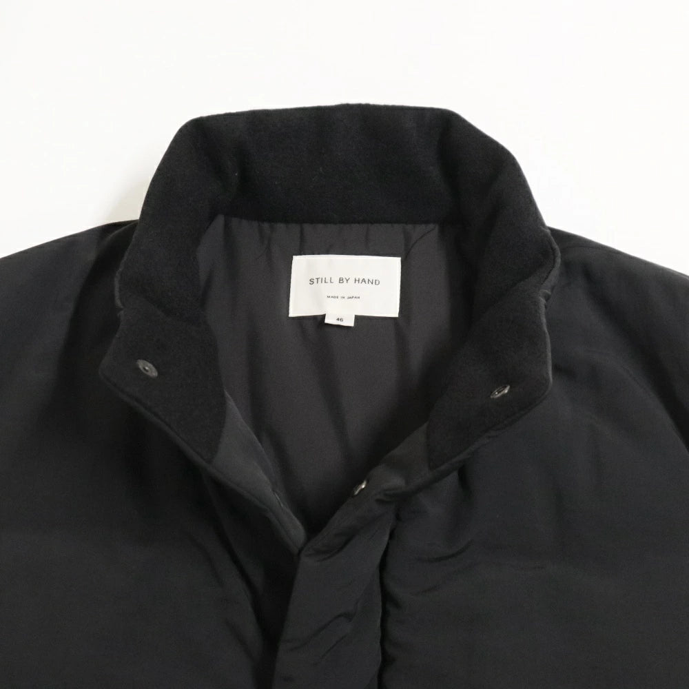 STILL BY HAND(スティル バイ ハンド)Round Puffy Blouson スタンドカラー 中綿 ブルゾン【BL03253】
