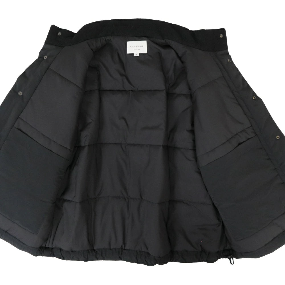 STILL BY HAND(スティル バイ ハンド)Round Puffy Blouson スタンドカラー 中綿 ブルゾン【BL03253】