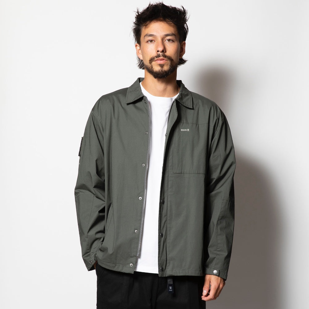 ROARK REVIVAL(ロアーク リバイバル)COACHES FIREPROOF JACKET ファイヤープルーフ コットン コーチジャケット