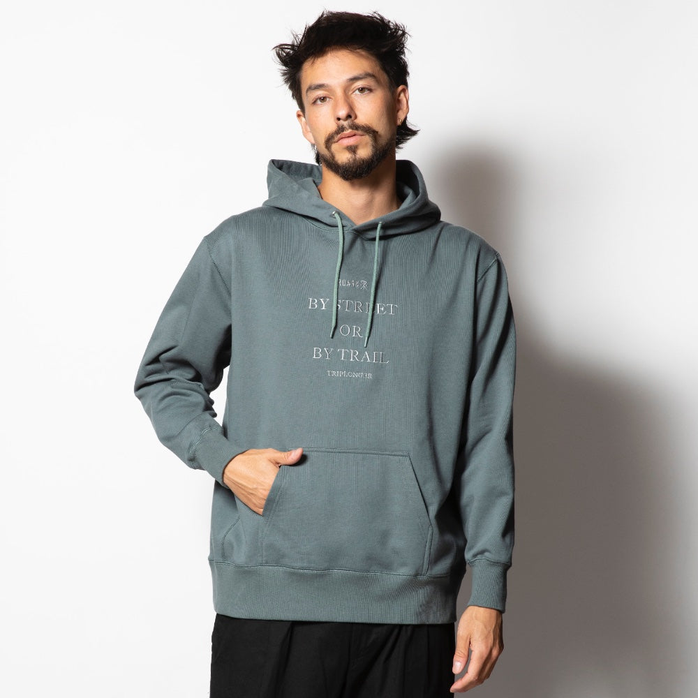 ROARK REVIVAL(ロアーク リバイバル)"BY STREET or BY TRAIL" P/O HOODED SWEAT スウェット フーディー