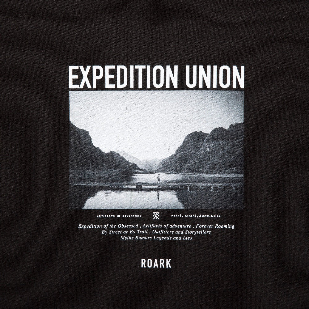 ROARK REVIVAL(ロアーク リバイバル)“EXPEDITION UNION" PHOTO CREW SWEAT フォトプリント クルーネック スウェット