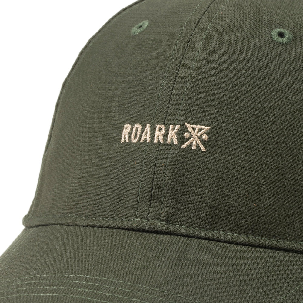 ROARK REVIVAL(ロアーク リバイバル)“LOGO” 6PANEL CAP - LOW HEIGHT ロゴ 6パネル キャップ