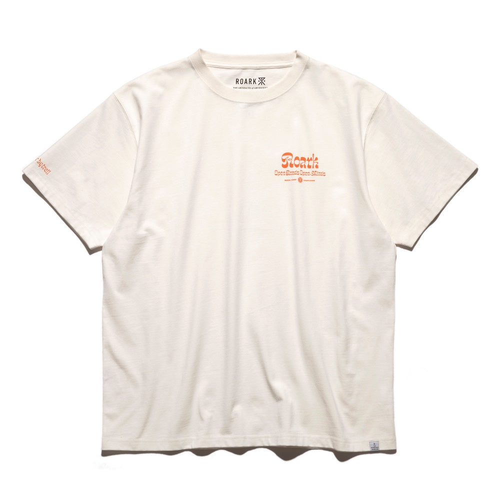 ROARK REVIVAL(ロアーク リバイバル)“OPEN ROADS" FINE TECH DRY TEE ファインテック ドライ Tシャツ