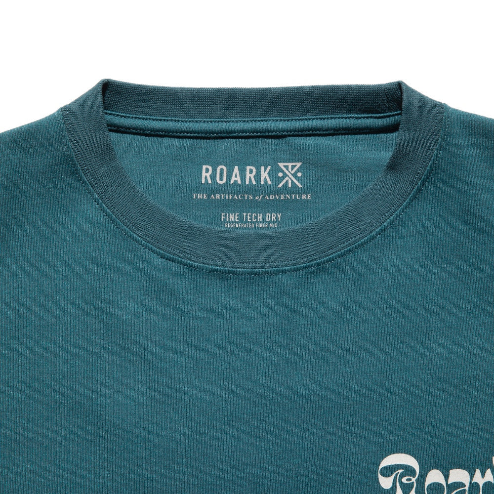 ROARK REVIVAL(ロアーク リバイバル)“OPEN ROADS" FINE TECH DRY TEE ファインテック ドライ Tシャツ