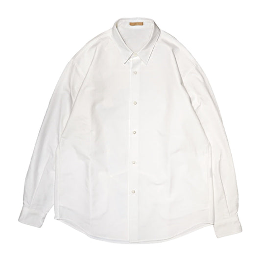 LAMOND(ラモンド)Heavy Oxford Bold Shirts Jacket ヘビーオックス シャツ "WHITE"