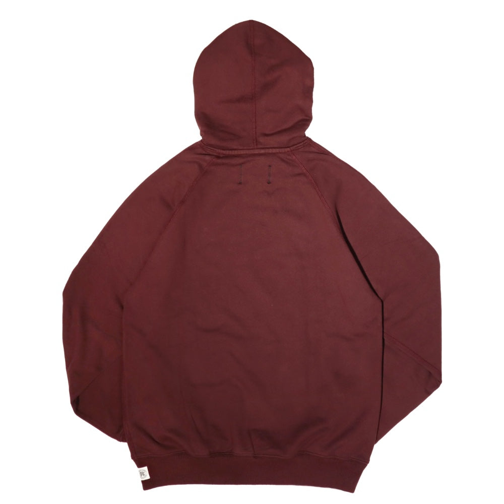 REIGNING CHAMP(レイニング チャンプ)MIDWEIGHT TERRY RELAXED HOODIE "Crimson" スウェット プルオーバーパーカー