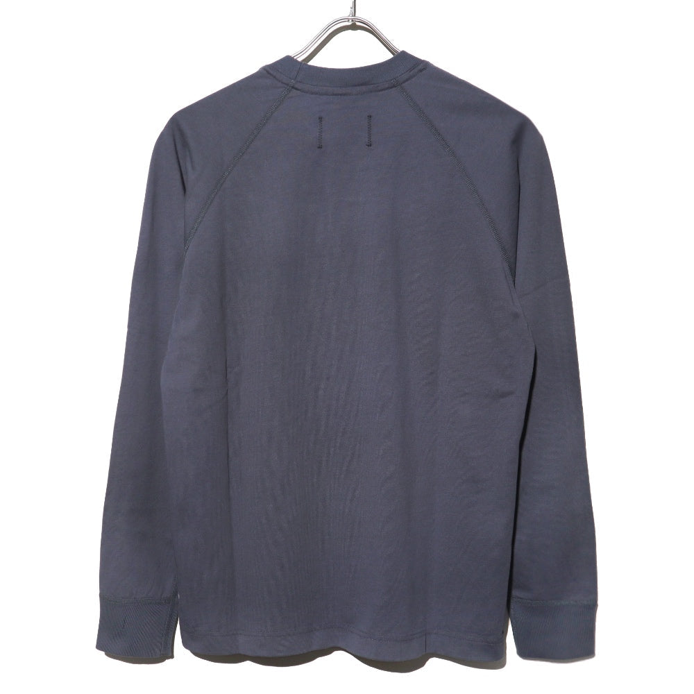 REIGNING CHAMP(レイニング チャンプ)MIDWEIGHT JERSEY LONG SLEEVE ミッドウェイト ジャージー ロングスリーブ Tシャツ "Midnight"